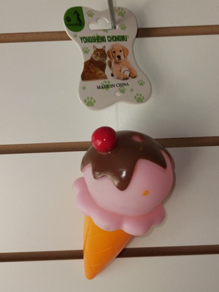 Juguete Cono De Helado - Para Perros 1 Juguete Cono De Helado - Para Perros 1