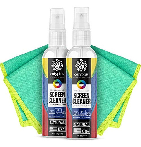 Kit De Limpieza De Pantalla Calyptus | Seguro Para Limpiar L 0