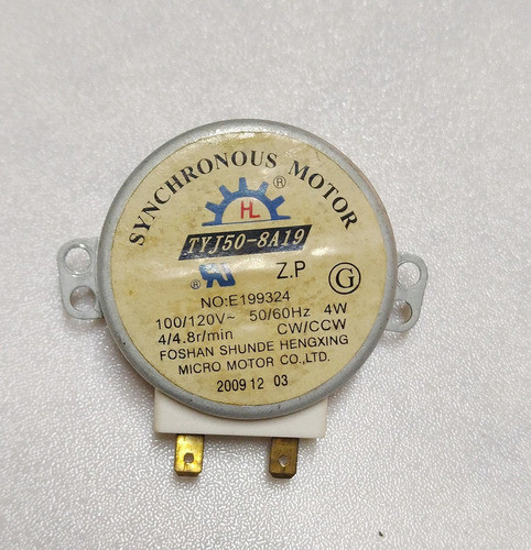 Motor Do Prato Microondas Eletrolux Mef33 Mef28 / Tyj50-8a19 0