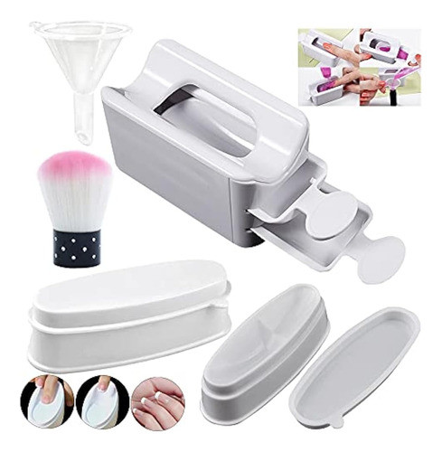 4 Piezas De Polvo De Inmersión Sistema De Bandeja De Recicla 0