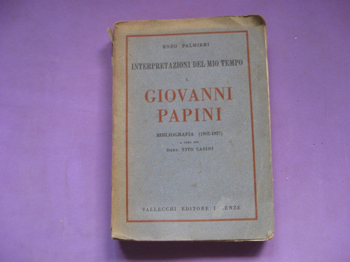 Giovanni Papini, Enzo Palmieri, En Italiano 0