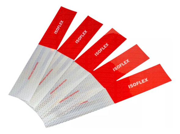 Kit 10 Faixa Refletiva Lateral Caminhão Trailer Carreta Van 0