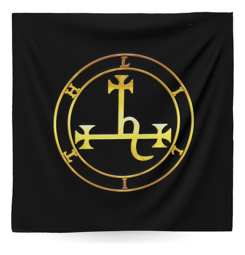 Toalha De Lilith 70 Cm Em Veludo Altar Deusa Goetia 0