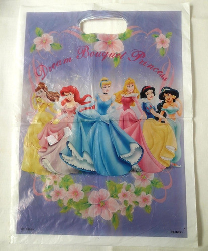 3 Bolsitas Plasticas De Coleccion De Disney. 0