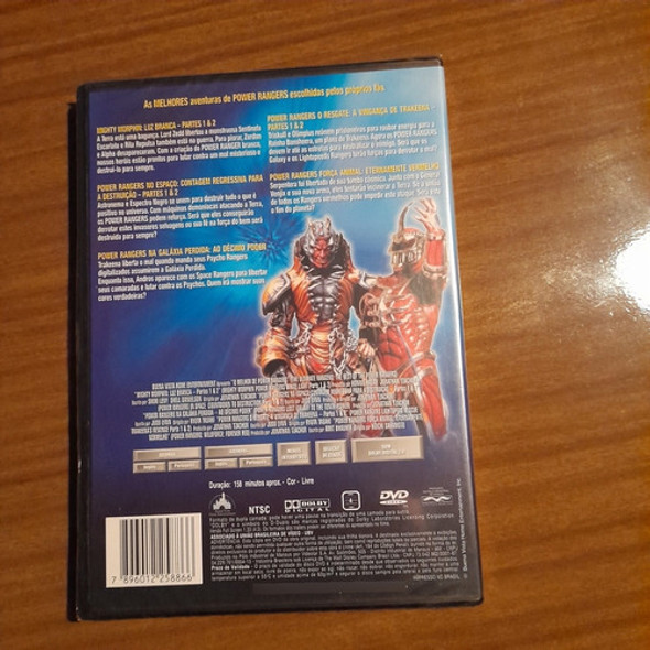 Dvd O Melhor De Power Rangers Produto Novo Lacrado De Fábric 1