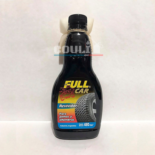 Revividor / Silicona De Gomas Y Alfombras Full Car - 480cc 0