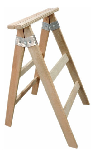 Caballete Madera Reforzado Eucalipto Plegable Altura 92cm 0