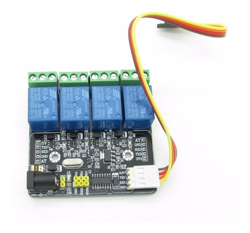 Serial Ttl Modulo Relay Rele 4 Canales Control Asr-m08-a Voz 0