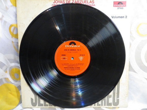 Joyas De Zarzuelas Vol 2 - Seleccion Super Stereo, Vinilo Lp 1