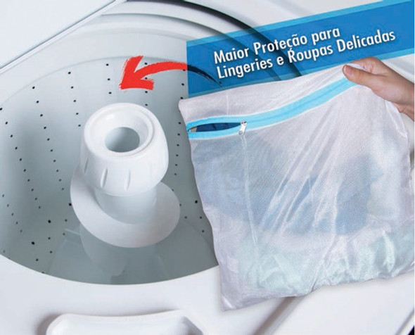 Saco Protetor Pra Lavar Roupas Íntimas Ou Delicadas 0