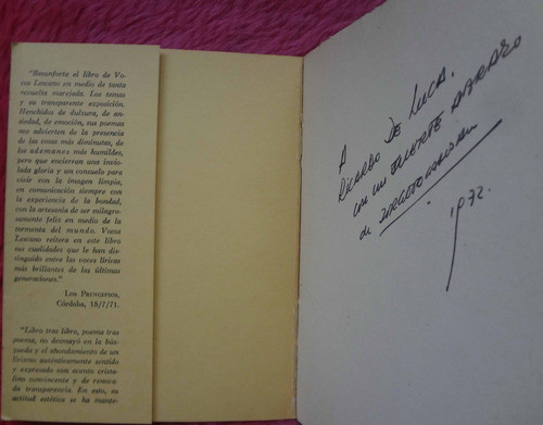 Queriendo Y En La Vida Jorge Vocos Lescano Firmado Dedicado 1