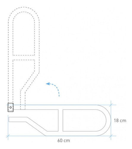 Barra De Sujecion Rebatible Vrh 1