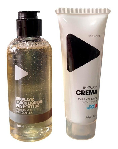 Set Inkplay Curacion Jabon + Crema Tattoo Curar Tatuajes 0