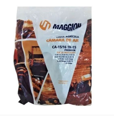 Kit 2 Câmaras De Ar Ca-15/16 P/pneus 6.00-16;7.10-15;7.75-15 0