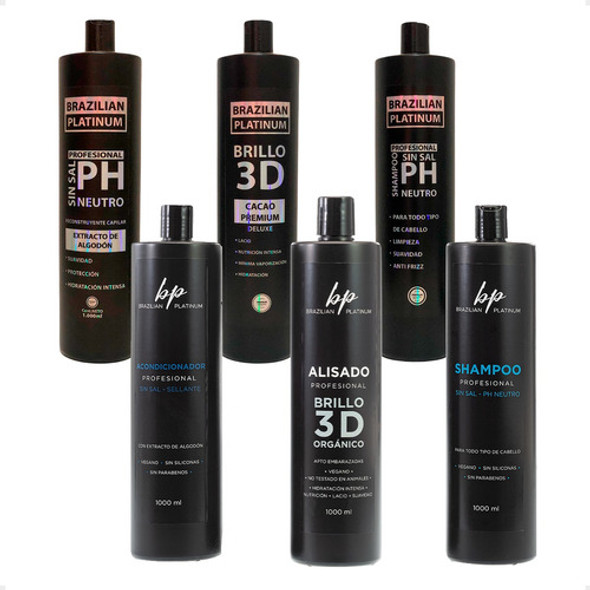 Alisado Progresivo Organico Kit 3 Litros 0