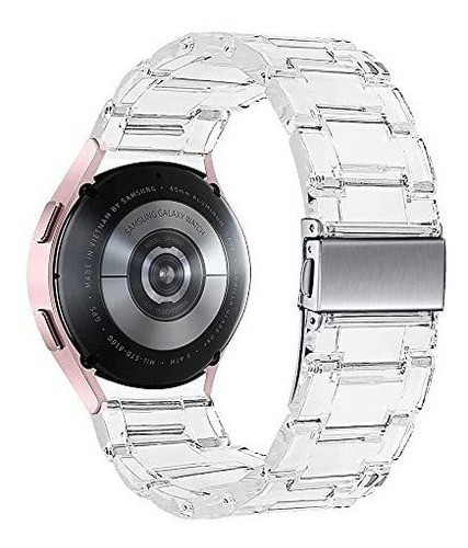 Malla Para Samsung Galaxy Watch De Resina Transparente 0