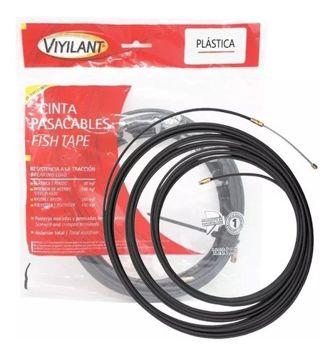 Cinta Pasacable Plastica Pvc Ø3,8mm X 30 Metros Viyilant 1