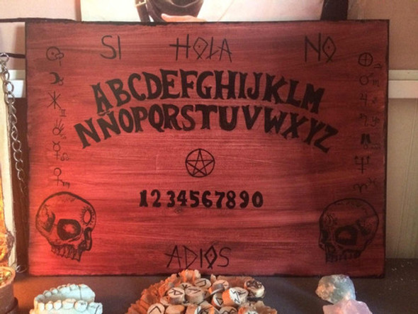 Tabla Ouija Con Puntero Y Manual 1