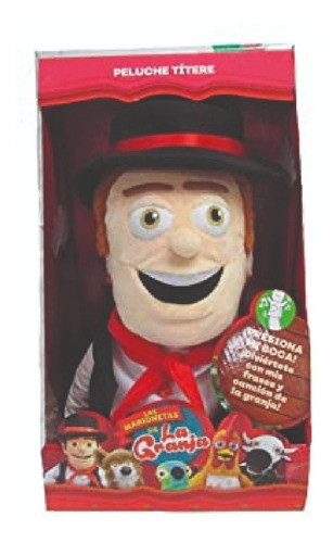 Peluche Títere Marionetas De La Granja Zenon Sonido Zenon 0