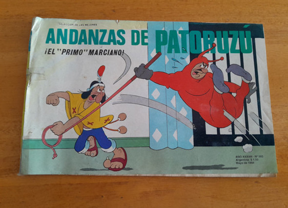 Revista Andanzas De Patoruzu N.593 - Mayo 1994 0