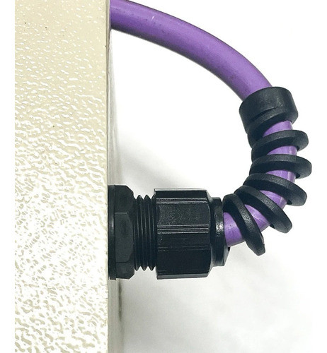 Prensacable Plastico Bsc 1/2 C/corte Pampaco X10u | Symnet 1