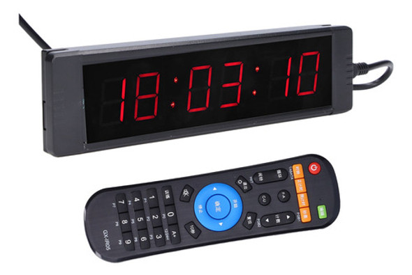 Relógio De Parede Digital Led Multifuncional Timer 0