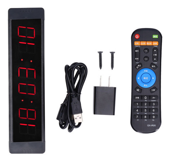 Relógio De Parede Digital Led Multifuncional Timer 1