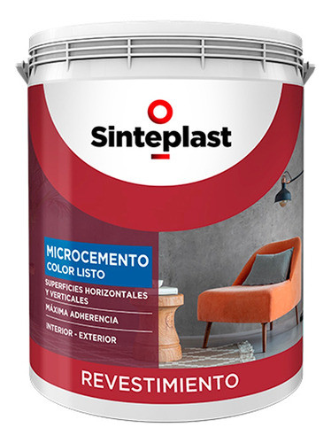 Revestimiento Cementicio Microcemento Pisos Sinteplast 25kg 0