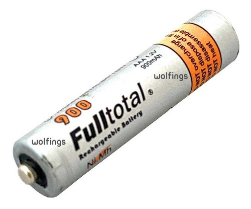 Blister X2 Pilas Baterias Aaa Recargable 900 Mah Fulltotal 1