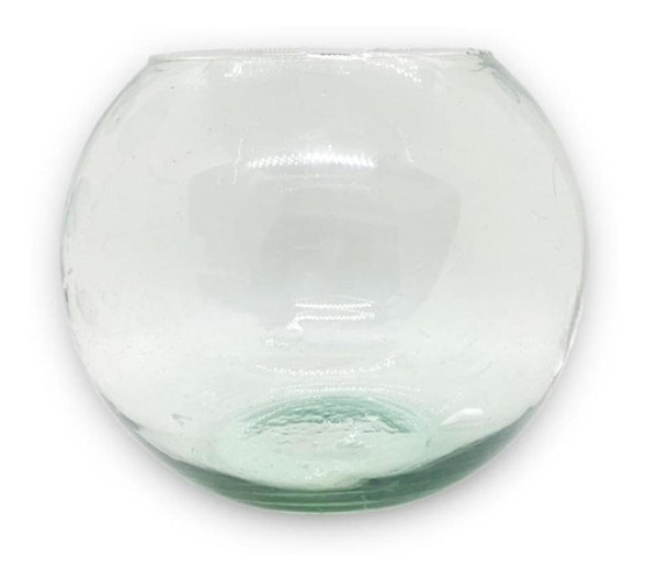 Florero Tipo Pecera De Vidrio Centro Mesa X 6 0