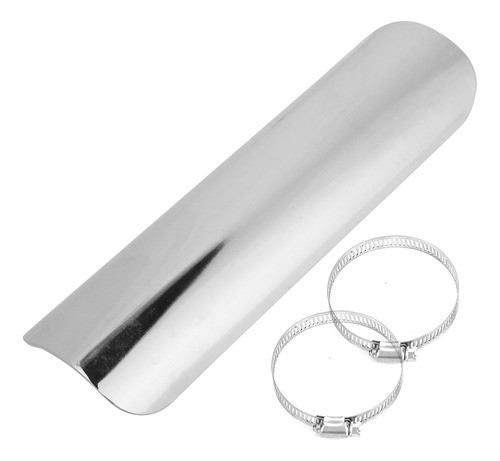 Placa Cromada De Proteção Térmica Para Tubo De Escape Para U 0