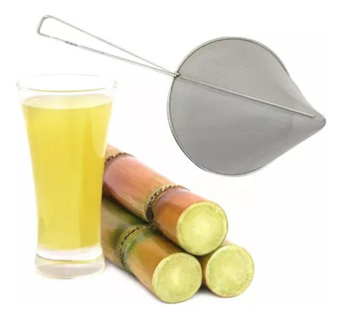 Coador Peneira Inox Para Óleo Garapa E Caldo De Cana 12 Cm 1