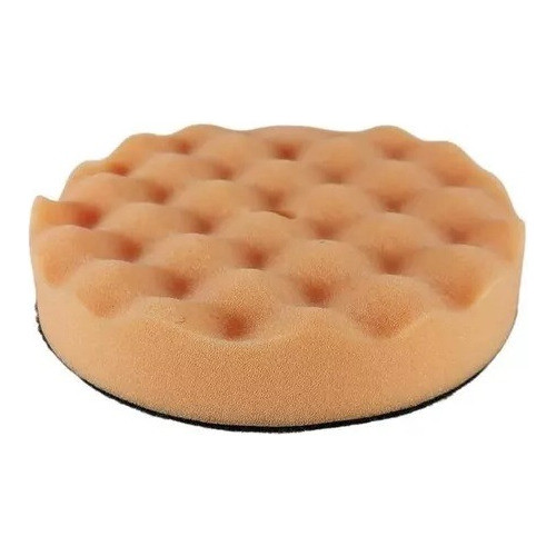 Boina Para Polimento De Espuma Preta Ondulada 6 Polegadas 0