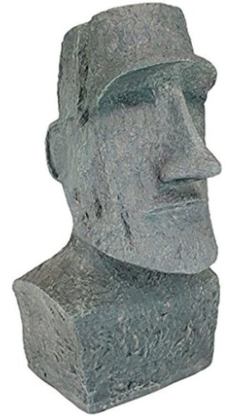 Design Toscano Isla De Pascua Ahu Akivi Moai Monolith Garden 0