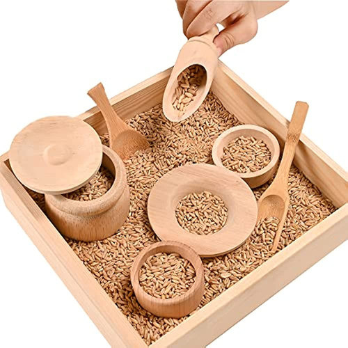 Herramientas De Cubo Sensorial Sparkle Race Con Bandeja De C 0