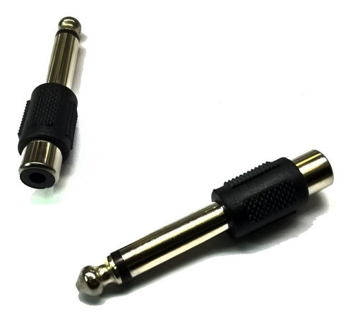 Adaptador Plug 6.5mm Mono A Jack Rca Mono 0