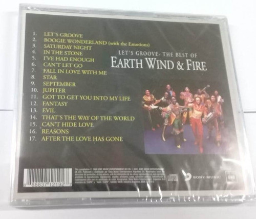Earth, Wind & Fire - Let's Groove - The Best Of Cd / Kktus 1