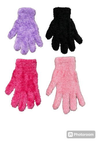 Guantes Chenille Adulto (12 Unidades) Mayor Todo 0