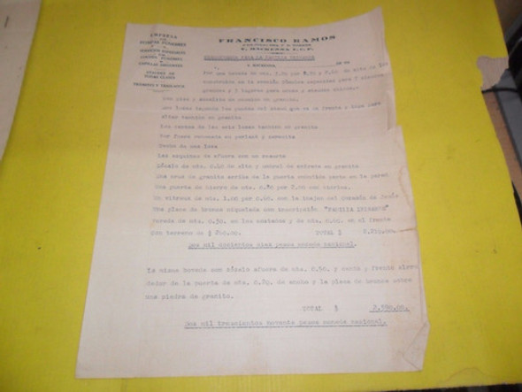 Francisco Ramos Empresa Pompas Funebres  Mackenna Cordoba 0