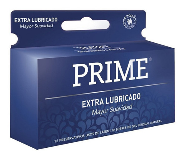 Preservativos Prime Extra Lubricado 1 Caja 12u (total 12u) 0