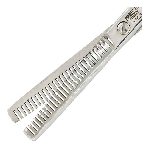 Tijera Peluqueria Entresacar Desmechar Pointcut Cobalt 5,5'' 1