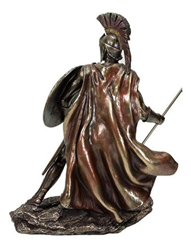 Griego Militar Rey Leonidas Estatua Acabado De Bronce 1