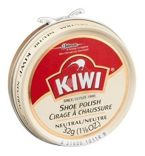 Pomada Para Zapatos Kiwi 10114 1-1 / 8 Oz Neutral 0