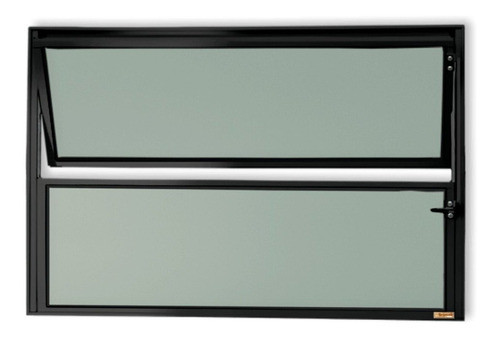 Janela De Alumínio Basculante 40x40cm Vidro Mini Boreal Wt 0