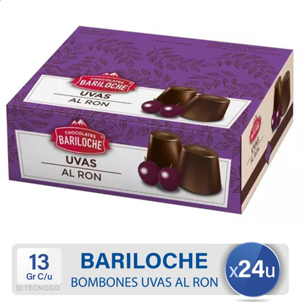 Bombones Bariloche Sabor Uvas Al Ron - Mejor Precio 0 Bombones Bariloche Sabor Uvas Al Ron - Mejor Precio 0