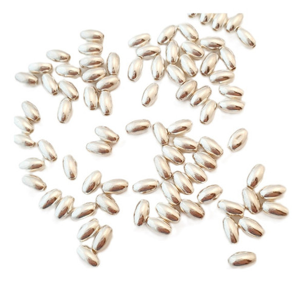 Fornitura Oval Liso De Plata 925 6mm X 20 Unidades 1