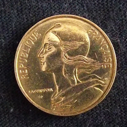 Francia 5 Centimes 1996 Excelente Km 933 0