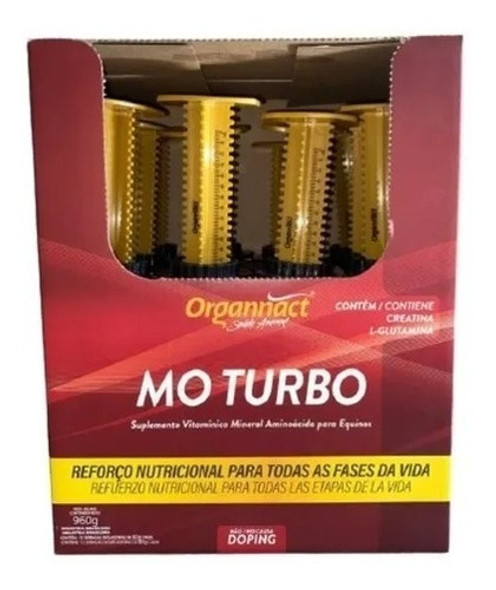 Mo Turbo Organnact - 12 Seringas 56 Ml Cada Com Frete Grátis 0