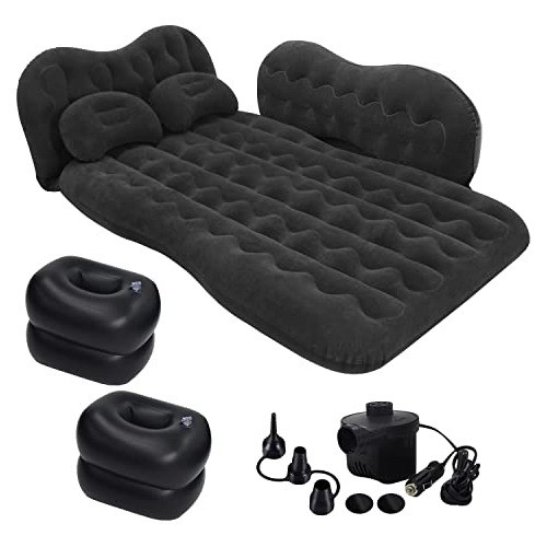 Colchón Inflable Para Autos Con Almohadas 0