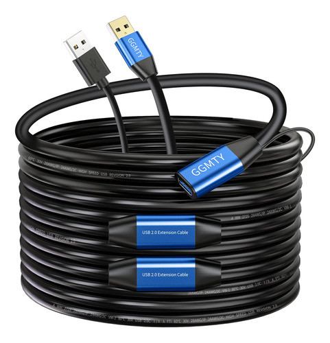 Ggmty - Cable De Extensin De Repetidor Activo Usb 2.0 Tipo A 0